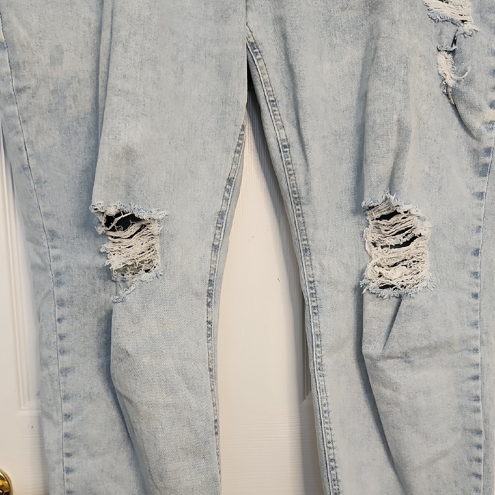 Size 21 Junior No Boundaries Light Blue Denim - Picture 2 of 14